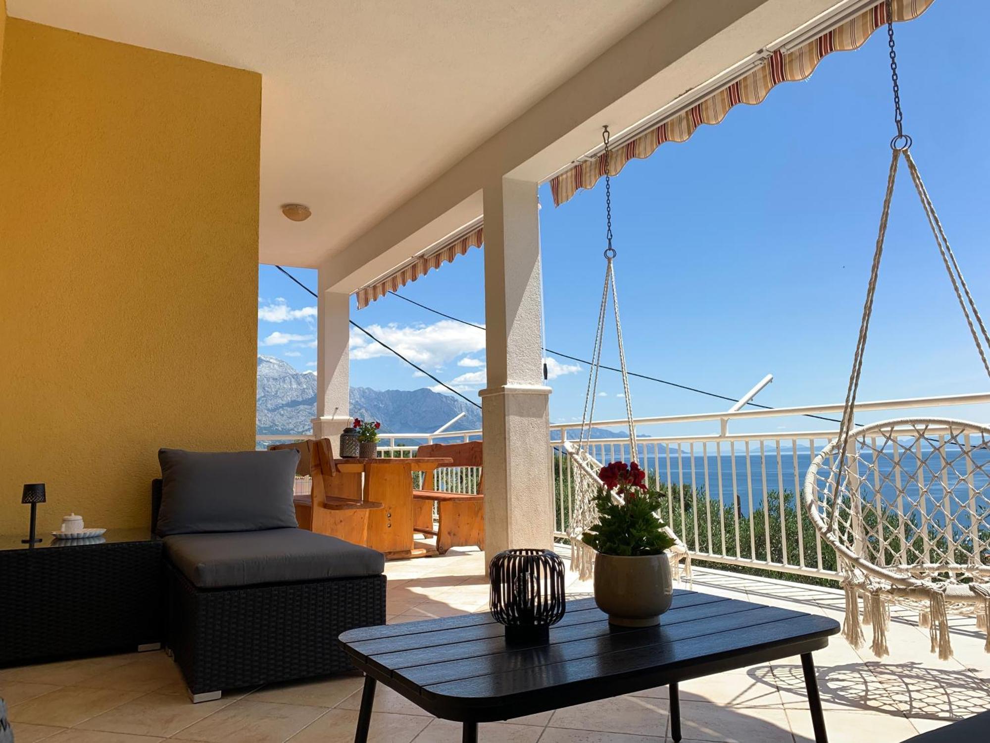Omiš Relaxing Sea Lounge Apartment Marusici  Bagian luar foto