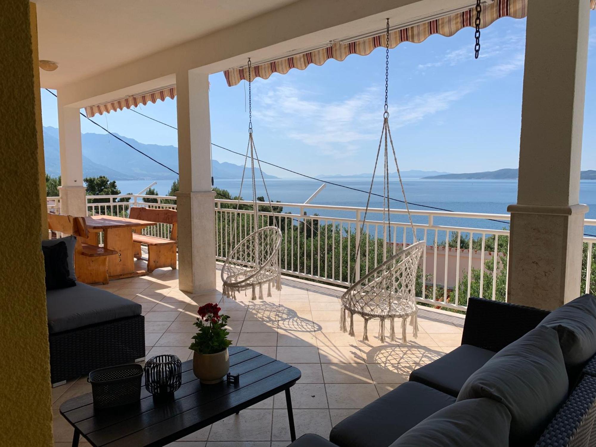 Omiš Relaxing Sea Lounge Apartment Marusici  Bagian luar foto