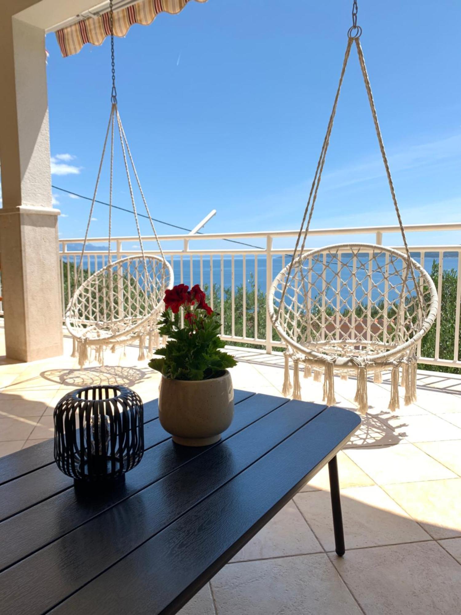 Omiš Relaxing Sea Lounge Apartment Marusici  Bagian luar foto