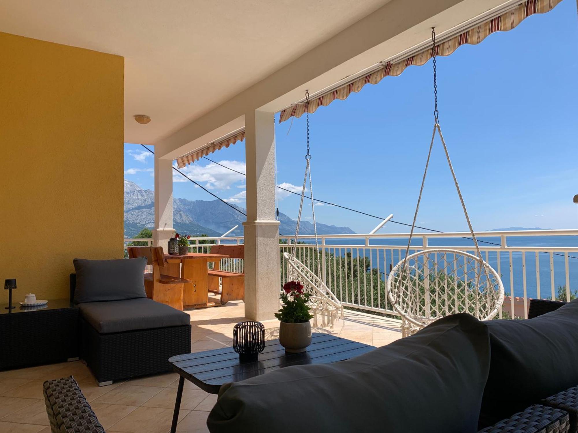 Omiš Relaxing Sea Lounge Apartment Marusici  Bagian luar foto