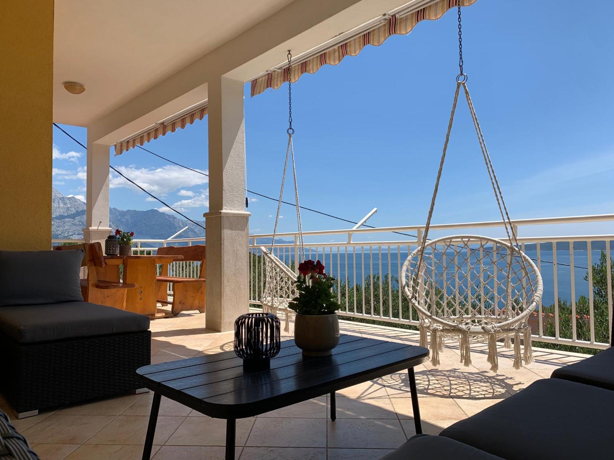 Omiš Relaxing Sea Lounge Apartment Marusici  Bagian luar foto