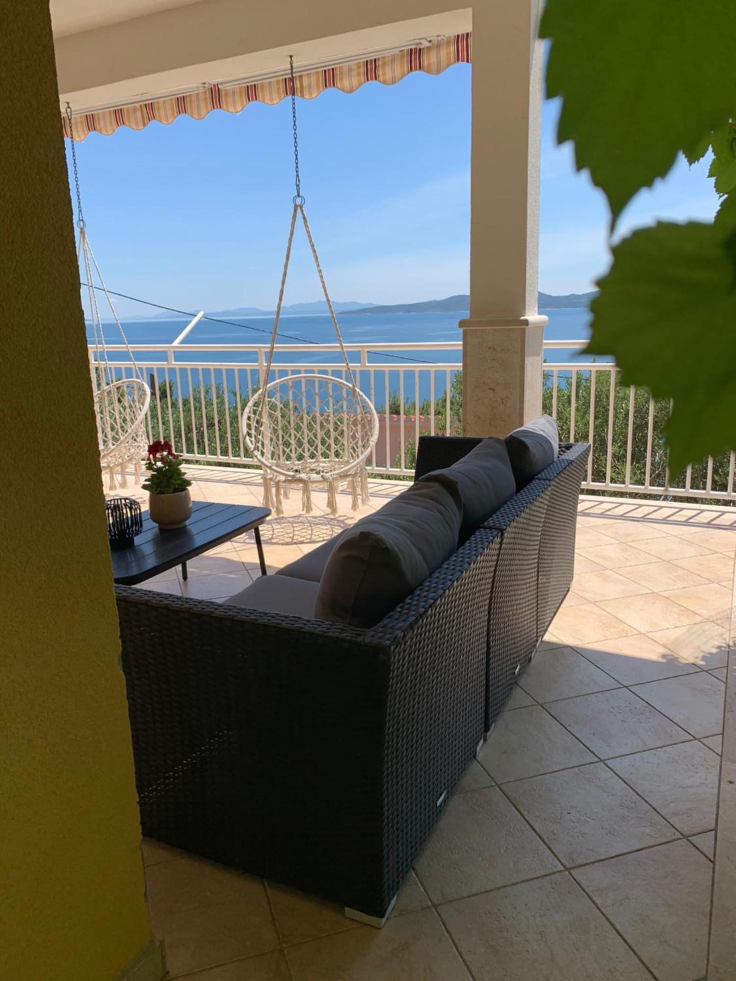Omiš Relaxing Sea Lounge Apartment Marusici  Bagian luar foto