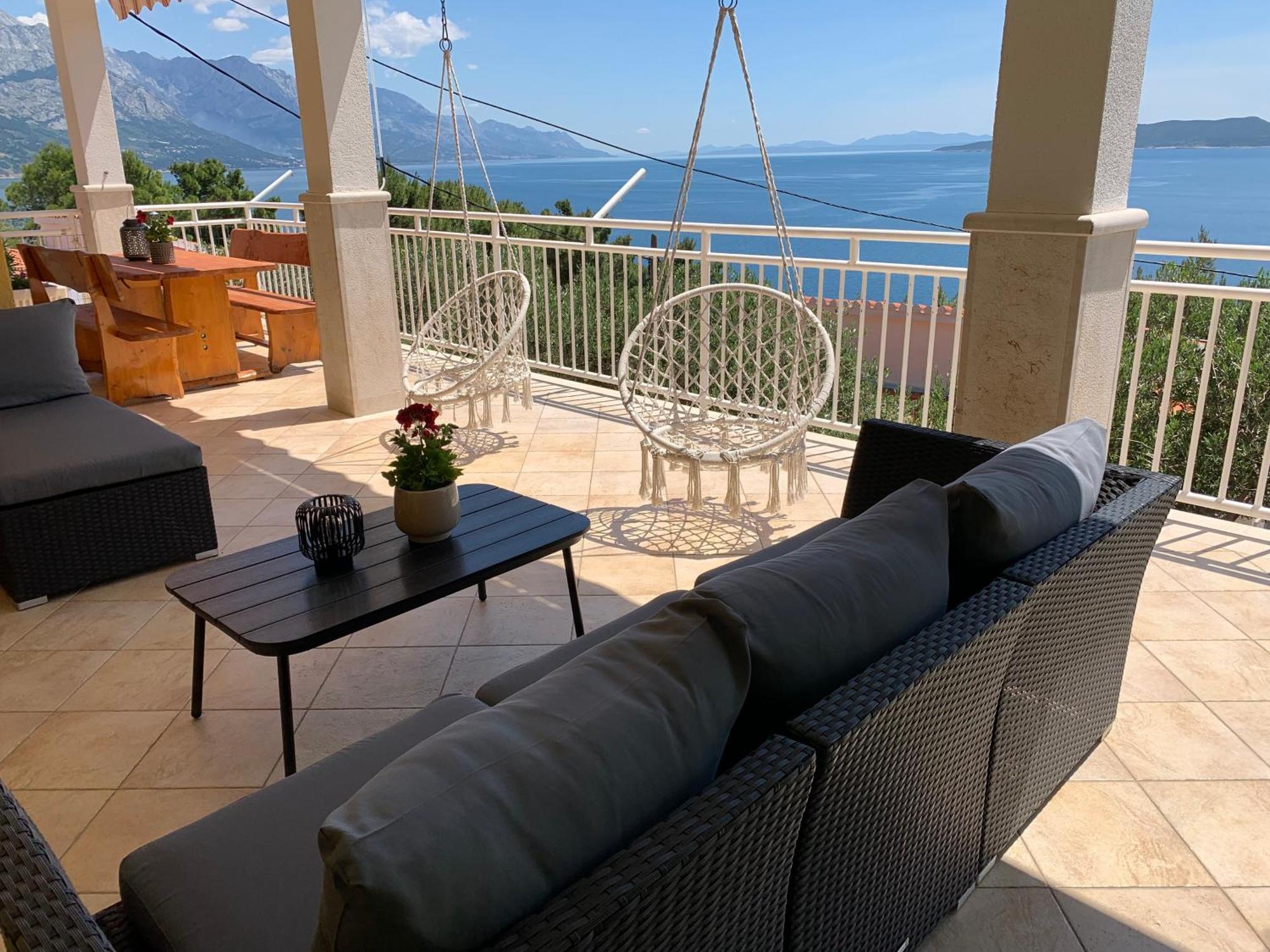 Omiš Relaxing Sea Lounge Apartment Marusici  Bagian luar foto